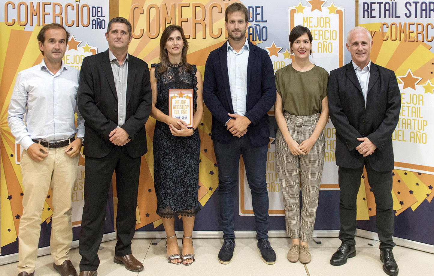 premios-reconocimientos-galardon-photocall-eroski Premio al mejor comercio del año 2019 Eroski