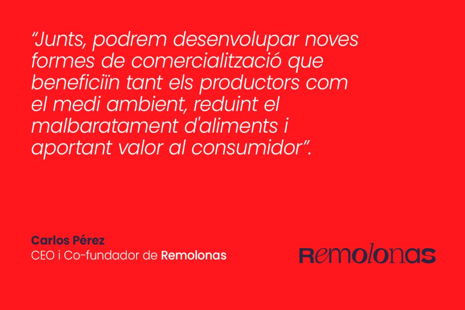 Pantalla amb informació del programa d'innovació d'EROSKI i testimoniatges d'empreses col·laboradores.